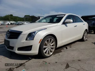 2013 Cadillac ATS Luxury with VIN 1G6AH5S37D0137222, listed as a Copart auction lot 65931314 with 98,386 mi miles and Salvage Title. Bid and sale history available at carsss.com. Image 1.