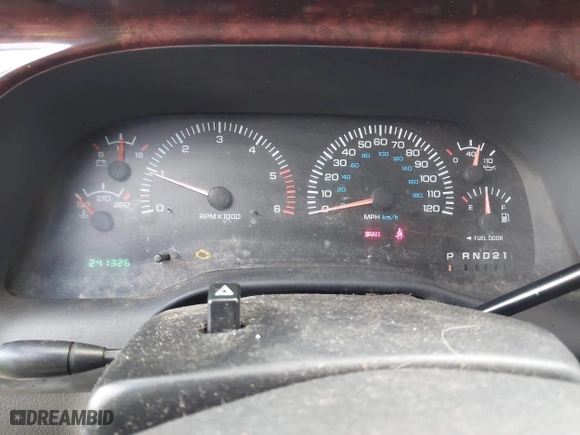 2001 Dodge Ram 1500 with VIN 1B7HC13Z11J549261, listed as a IAAI auction lot 41948148 with 241,326 mi miles. Bid and sale history available at carsss.com. Image 7.
