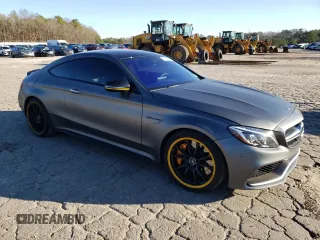 2017 Mercedes-Benz C 63 S AMG with VIN WDDWJ8HB7HF426987, listed as a Copart auction lot 87199724 with 20,412 mi miles and Clean Title. Bid and sale history available at carsss.com. Image 4.