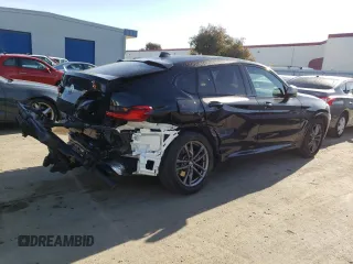 2020 BMW X4 M40i with VIN 5UX2V5C01L9B33905, listed as a Copart auction lot 40108583 with 26,196 mi miles. Bid and sale history available at carsss.com. Image 3.