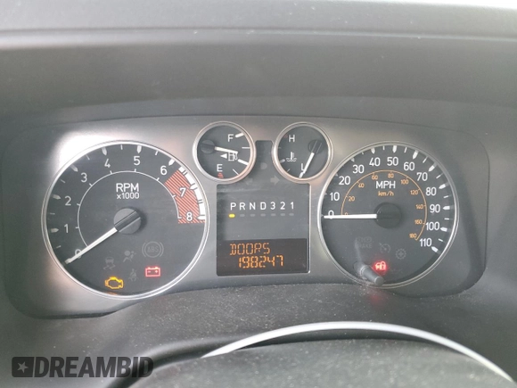2006 Hummer H3 with VIN 5GTDN136068182763, listed as a Copart auction lot 81351774 with 198,247 mi miles and Non Repairable. Bid and sale history available at DreamBid. Image 9.