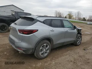 2023 Chevrolet Blazer LT с VIN 3GNKBHR43PS219990, выставлен на аукционе Copart как лот 53807875 с пробегом 28 077 миль миль и Списание • Salvage title. История ставок и продаж доступна на DreamBid. Изображение 3.