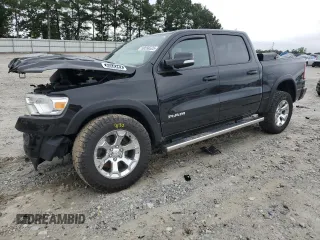 2022 Ram 1500 Big Horn z VIN 1C6SRFFT5NN448240, wystawiony jako Copart lot #58556525 z przebiegiem 45 591 mil mil oraz Szkoda całkowita • Salvage title. Historia ofert i sprzedaży dostępna na DreamBid. Obrazek 1.