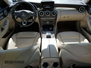 2015 Mercedes-Benz C-Class C 300 Luxury with VIN 55SWF4KB0FU033880, listed as a Copart auction lot 52429185 with 124,102 mi miles and Salvage Title. Bid and sale history available at carsss.com. Image 8.
