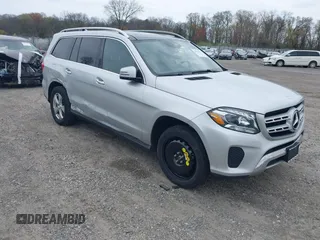 2017 Mercedes-Benz GLS 450 z VIN 4JGDF6EE8HA832064, wystawiony jako IAAI lot #42016947 z przebiegiem 141 574 mil mil oraz . Historia ofert i sprzedaży dostępna na DreamBid. Obrazek 1.