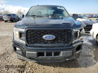 2018 Ford F-150 XL with VIN 1FTEX1EP5JKC12119, listed as a Copart auction lot 46260685 with 161,053 mi miles and Salvage Title. Bid and sale history available at carsss.com. Image 5.