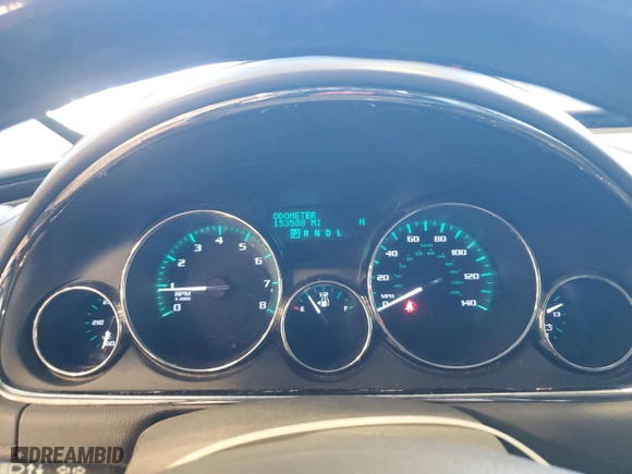2015 Buick Enclave Leather with VIN 5GAKRBKD5FJ274180, listed as a Copart auction lot 49913195 with 153,588 mi miles and Non Repairable. Bid and sale history available at carsss.com. Image 9.