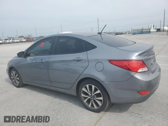 2017 Hyundai Accent SE with VIN KMHCT4AE6HU351985, listed as a Copart auction lot 51622033 with 91,476 mi miles and . Bid and sale history available at DreamBid. Image 2.