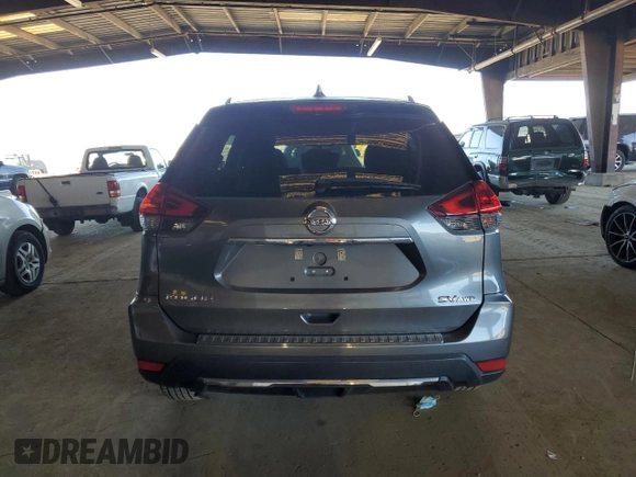 2018 Nissan Rogue SV with VIN 5N1AT2MV1JC817874, listed as a Copart auction lot 45360585 with 62,597 mi miles and Salvage Title. Bid and sale history available at carsss.com. Image 6.