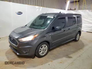 2019 Ford Transit Connect XLT z VIN NM0GE9F24K1397770, wystawiony jako Copart lot #62467925 z przebiegiem 90 220 mil mil oraz Czysty tytuł • Clean title. Historia ofert i sprzedaży dostępna na DreamBid. Obrazek 1.