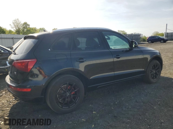 2011 Audi Q5 Premium with VIN WA1CFAFP4BA047433, listed as a Copart auction lot 54708345 with 124,623 mi miles and Clean title. Bid and sale history available at DreamBid. Image 3.