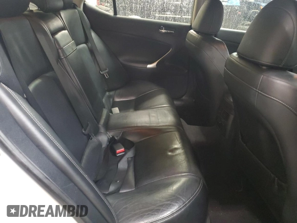 2012 Lexus IS 250 with VIN JTHCF5C22C5053701, listed as a Copart auction lot 45096585 with 194,234 mi miles and Salvage title. Bid and sale history available at DreamBid. Image 10.