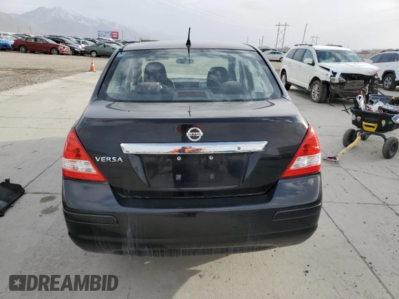 2011 Nissan Versa S with VIN 3N1BC1AP6BL444607, listed as a Copart auction lot 44256475 with 161,306 mi miles and Salvage title. Bid and sale history available at DreamBid. Image 6.