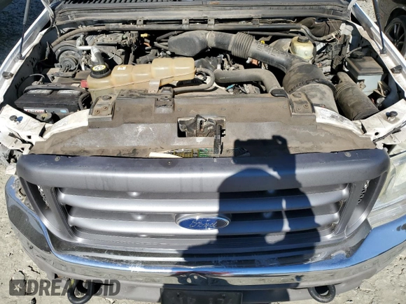 2004 Ford Super Duty F-250 XL with VIN 1FTNX20L14EB23953, listed as a Copart auction lot 75155324 with 140,379 mi miles and Salvage Title. Bid and sale history available at carsss.com. Image 11.