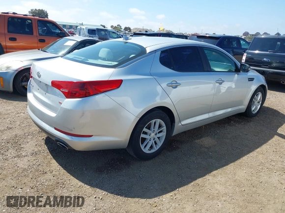 2012 Kia Optima LX with VIN 5XXGM4A78CG070208, listed as a IAAI auction lot 42159149 with 195,598 mi miles and . Bid and sale history available at carsss.com. Image 4.