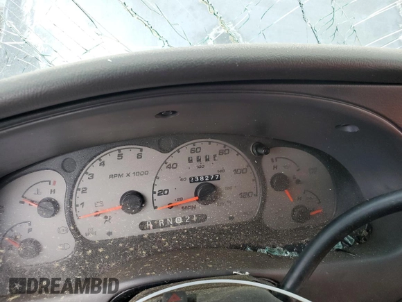 2003 Ford Ranger with VIN 1FTZR44V03PB03182, listed as a Copart auction lot 58736475 with 238,277 mi miles and Salvage title. Bid and sale history available at DreamBid. Image 9.