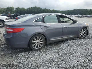2013 Hyundai Azera with VIN KMHFH4JG6DA224701, listed as a Copart auction lot 64902084 with 0 mi miles and Salvage Title. Bid and sale history available at carsss.com. Image 3.