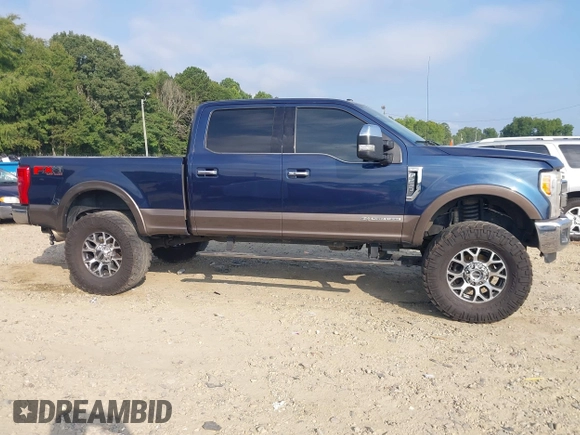 2017 Ford F-250 Lariat with VIN 1FT7W2BT9HED50676, listed as a IAAI auction lot 40101868 with 154,199 mi miles and . Bid and sale history available at DreamBid. Image 14.