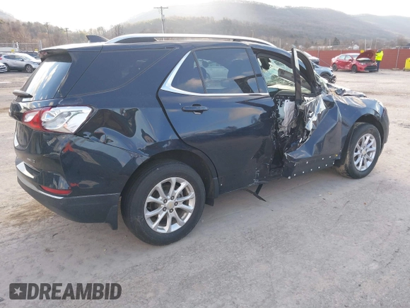 2020 Chevrolet Equinox LT with VIN 3GNAXUEV4LS684244, listed as a IAAI auction lot 41048446 with 41,000 mi miles. Bid and sale history available at carsss.com. Image 4.