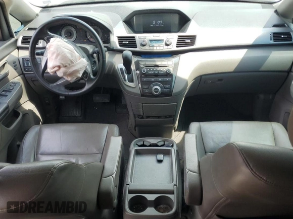 2012 Honda Odyssey Touring with VIN 5FNRL5H93CB121366, listed as a Copart auction lot 55383885 with 197,885 mi miles and Salvage title. Bid and sale history available at DreamBid. Image 8.