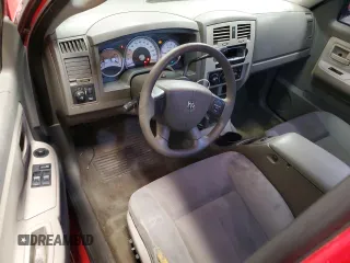 2005 Dodge Dakota SLT with VIN 1D7HW42N25S102256, listed as a Copart auction lot 84477674 with 160,804 mi miles and Salvage title. Bid and sale history available at DreamBid. Image 8.