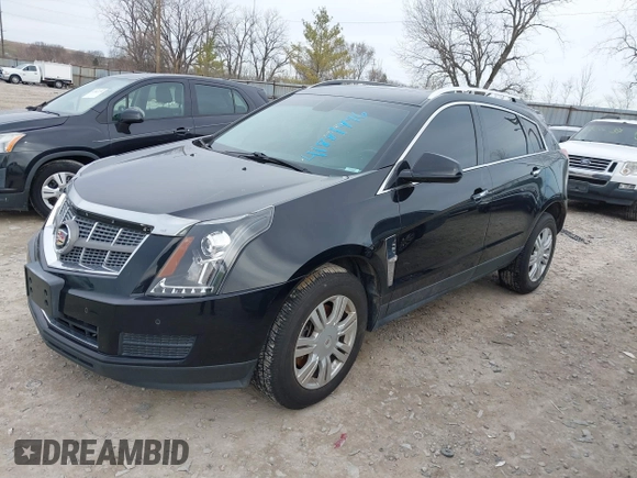 2010 Cadillac SRX Luxury Collection with VIN 3GYFNDEY8AS500851, listed as a IAAI auction lot 41881496 with 161,000 mi miles. Bid and sale history available at carsss.com. Image 2.