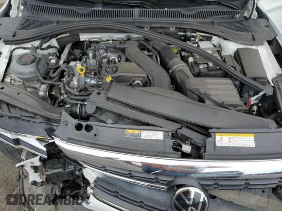 2024 Volkswagen Jetta S with VIN 3VW5M7BU2RM068794, listed as a Copart auction lot 55242115 with 16,952 mi miles and Salvage title. Bid and sale history available at DreamBid. Image 11.