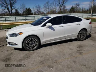 2017 Ford Fusion SE with VIN 3FA6P0H93HR177295, listed as a Copart auction lot 50022055 with 98,999 mi miles and Salvage Title. Bid and sale history available at carsss.com. Image 1.