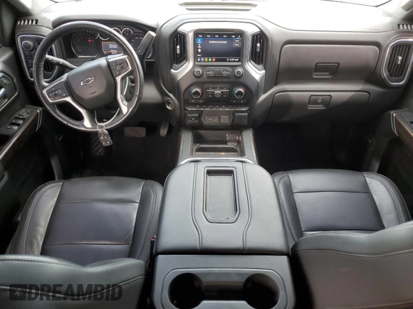 2020 Chevrolet Silverado 1500 LT Trail Boss with VIN 3GCPYFED4LG372995, listed as a Copart auction lot 49457265 with 53,597 mi miles and Salvage Title. Bid and sale history available at DreamBid. Image 8.