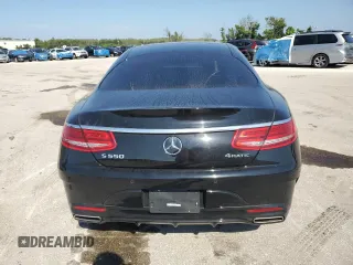 2017 Mercedes-Benz S 550 with VIN WDDXJ8FB1HA024368, listed as a Copart auction lot 72063484 with 44,182 mi miles and Salvage title. Bid and sale history available at DreamBid. Image 6.
