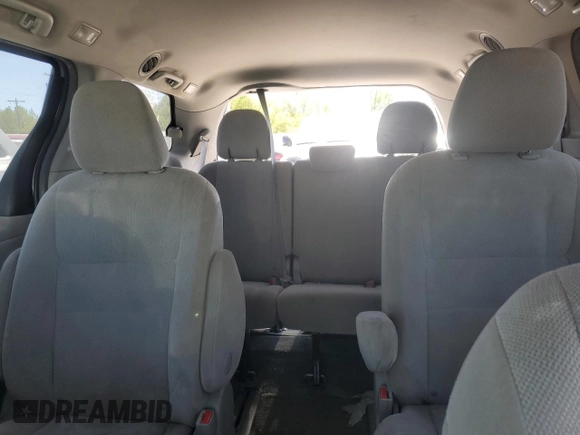 2015 Toyota Sienna L with VIN 5TDZK3DC3FS641656, listed as a Copart auction lot 56275585 with 136,382 mi miles and Clean Title. Bid and sale history available at DreamBid. Image 10.