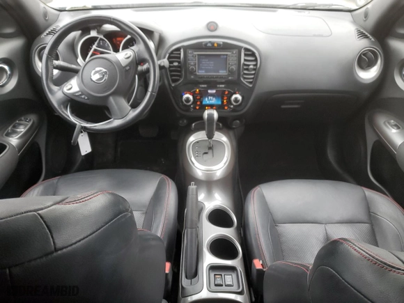 2012 Nissan Juke SL with VIN JN8AF5MV6CT125467, listed as a Copart auction lot 45011695 with 108,942 mi miles and Salvage Title. Bid and sale history available at carsss.com. Image 8.