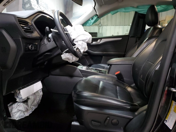2024 Ford Escape Platinum with VIN 1FMCU9JA8RUA68559, listed as a Copart auction lot 44726765 with 17,442 mi miles and Salvage Title. Bid and sale history available at DreamBid. Image 7.
