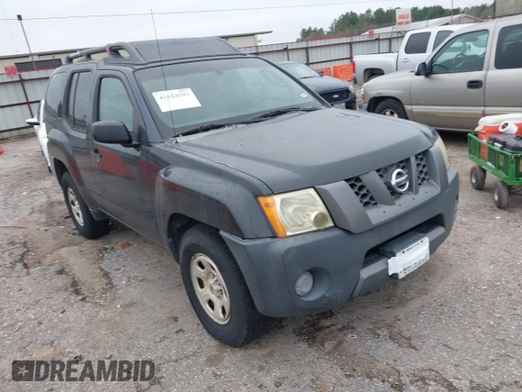 2008 Nissan Xterra S with VIN 5N1AN08U28C513088, listed as a IAAI auction lot 41624393 with 159,607 mi miles and . Bid and sale history available at DreamBid. Image 1.