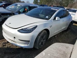 2020 Tesla Model 3 Standard Range Plus with VIN 5YJ3E1EA6LF799620, listed as a Copart auction lot 44887715 with 55,458 mi miles and Clean Title. Bid and sale history available at DreamBid. Image 1.