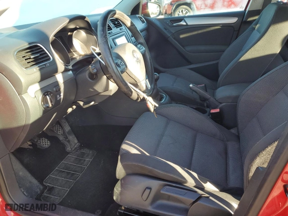2011 Volkswagen Golf TDI with VIN WVWNM7AJ5BW044618, listed as a Copart auction lot 86911214 with 164,100 mi miles and Salvage Title. Bid and sale history available at carsss.com. Image 7.