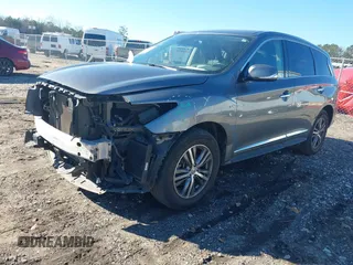 2019 Infiniti QX60 LUXE with VIN 5N1DL0MN1KC568480, listed as a IAAI auction lot 41358947 with 110,972 mi miles. Bid and sale history available at carsss.com. Image 18.