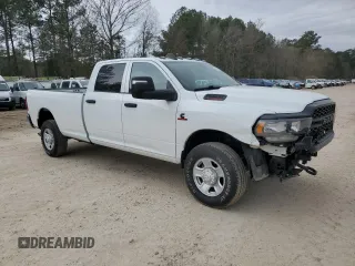 2023 Ram 2500 Tradesman with VIN 3C6UR5HL1PG539582, listed as a Copart auction lot 45081005 with 40,850 mi miles and Salvage Title. Bid and sale history available at carsss.com. Image 4.