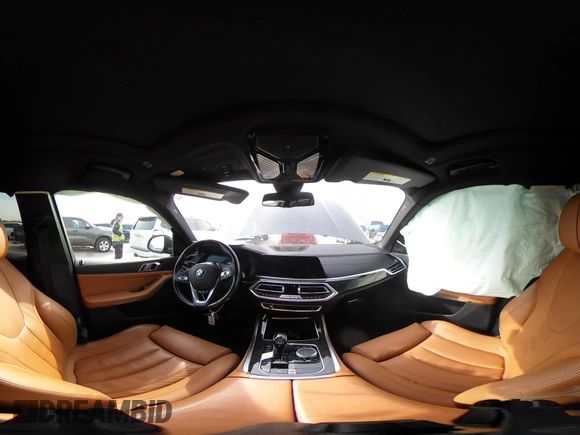 2019 BMW X5 xDrive40i with VIN 5UXCR6C59KLL08488, listed as a IAAI auction lot 41724824 with 57,334 mi miles. Bid and sale history available at carsss.com. Image 18.