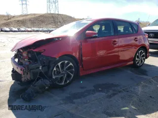 2017 Toyota Corolla iM with VIN JTNKARJE2HJ538396, listed as a Copart auction lot 49717815 with 91,090 mi miles and Salvage Title. Bid and sale history available at carsss.com. Image 1.