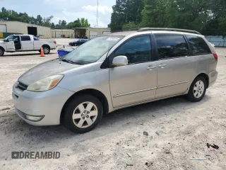 2004 Toyota Sienna XLE z VIN 5TDZA22C34S219951, wystawiony jako Copart lot #61096415 z przebiegiem 212 992 mil mil oraz Czysty tytuł • Clean title. Historia ofert i sprzedaży dostępna na DreamBid. Obrazek 1.