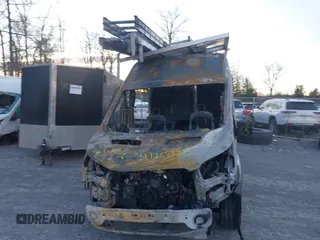 2020 Ford Transit Cargo with VIN 1FTBW3X86LKB81070, listed as a IAAI auction lot 41264330 with 54,154 mi miles and . Bid and sale history available at DreamBid. Image 6.