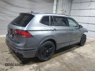 2022 Volkswagen Tiguan SE R-Line Black with VIN 3VV8B7AX6NM026562, listed as a Copart auction lot 57569015 with 115,478 mi miles and Salvage title. Bid and sale history available at DreamBid. Image 3.
