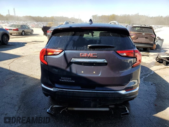 2018 GMC Terrain SLT with VIN 3GKALPEXXJL367894, listed as a Copart auction lot 50510185 with Not Provided miles and Non Repairable. Bid and sale history available at DreamBid. Image 6.