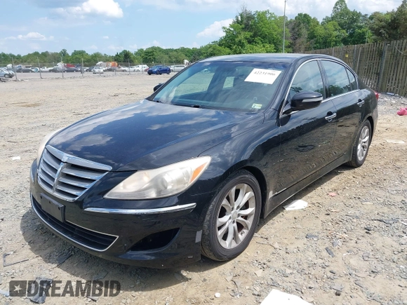 2012 Hyundai Genesis 3.8L z VIN KMHGC4DDXCU181420, wystawiony jako IAAI lot #42231906 z przebiegiem 219 714 mil mil oraz . Historia ofert i sprzedaży dostępna na DreamBid. Obrazek 2.