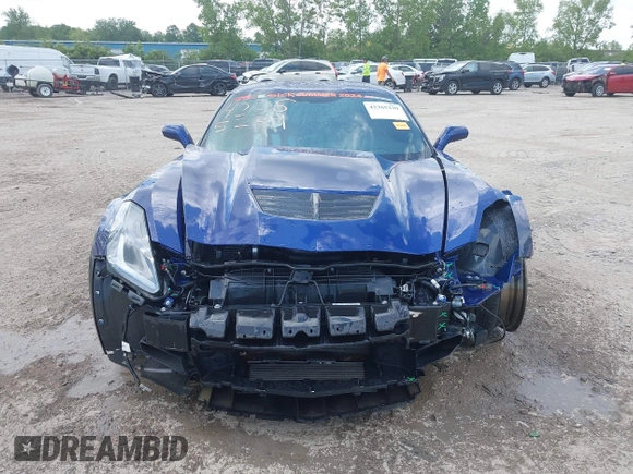 2018 Chevrolet Corvette Z06 3LZ with VIN 1G1YT2D60J5600521, listed as a IAAI auction lot 42365239 with 33,258 mi miles and . Bid and sale history available at DreamBid. Image 13.