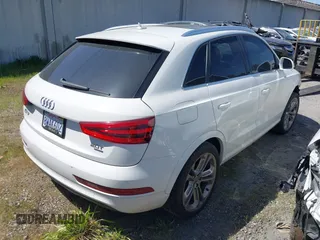 2015 Audi Q3 2.0T Premium Plus with VIN WA1EFCFS9FR002651, listed as a IAAI auction lot 41755613 with 111,281 mi miles. Bid and sale history available at carsss.com. Image 4.