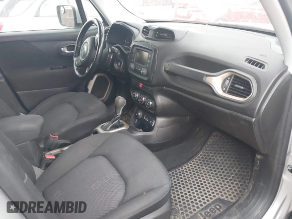 2017 Jeep Renegade Altitude with VIN ZACCJBBB2HPG36428, listed as a IAAI auction lot 42728630 with 162,318 mi miles and . Bid and sale history available at DreamBid. Image 5.