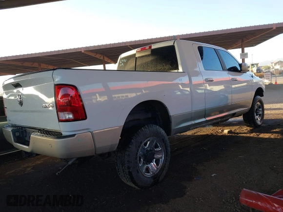 2011 Ram 2500 Laramie Longhorn with VIN 3D7UT2HL8BG629612, listed as a IAAI auction lot 41711514 with 261,263 mi miles and . Bid and sale history available at DreamBid. Image 4.