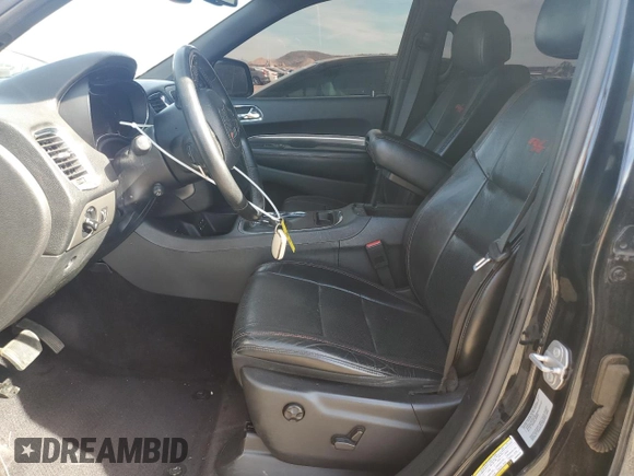 2016 Dodge Durango R/T with VIN 1C4SDHCT5GC502576, listed as a Copart auction lot 42553045 with 107,329 mi miles and Salvage title. Bid and sale history available at DreamBid. Image 7.